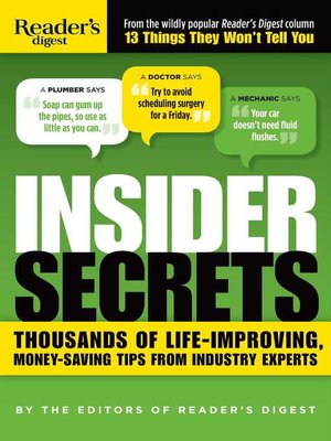 cover image of Insider Secrets